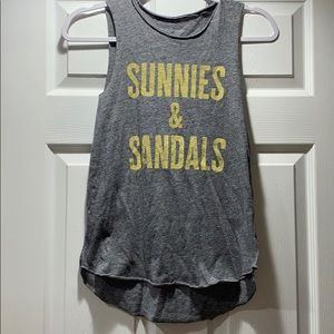 “Sunnies and Sandals” Tank Top